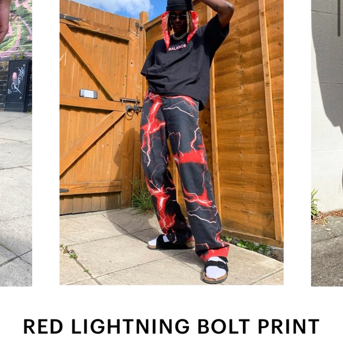 Jaded LDN Lightning bolt jeans - 91
