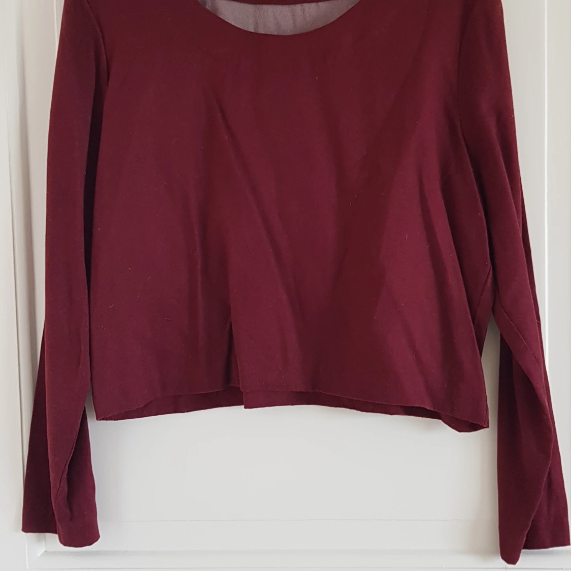 Rodebjer - vinröd tröja