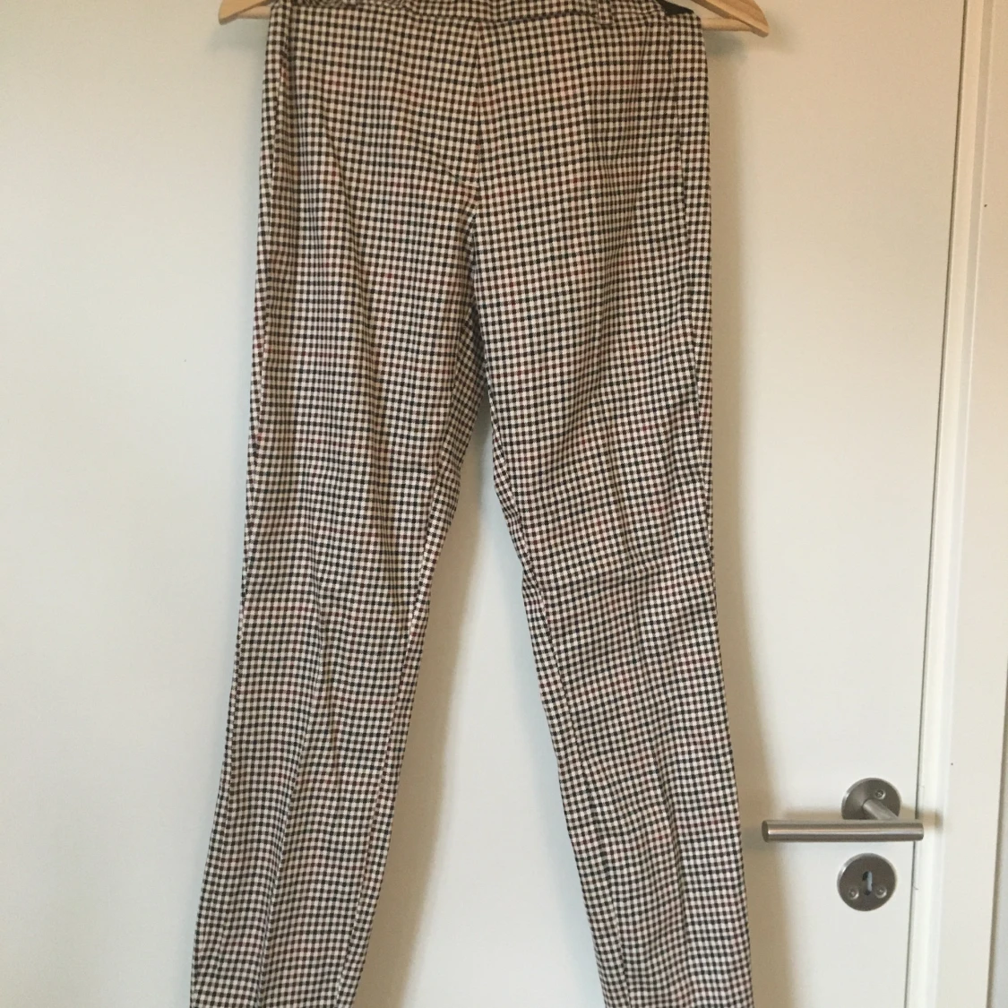 Rutiga resårbyxor från H&M