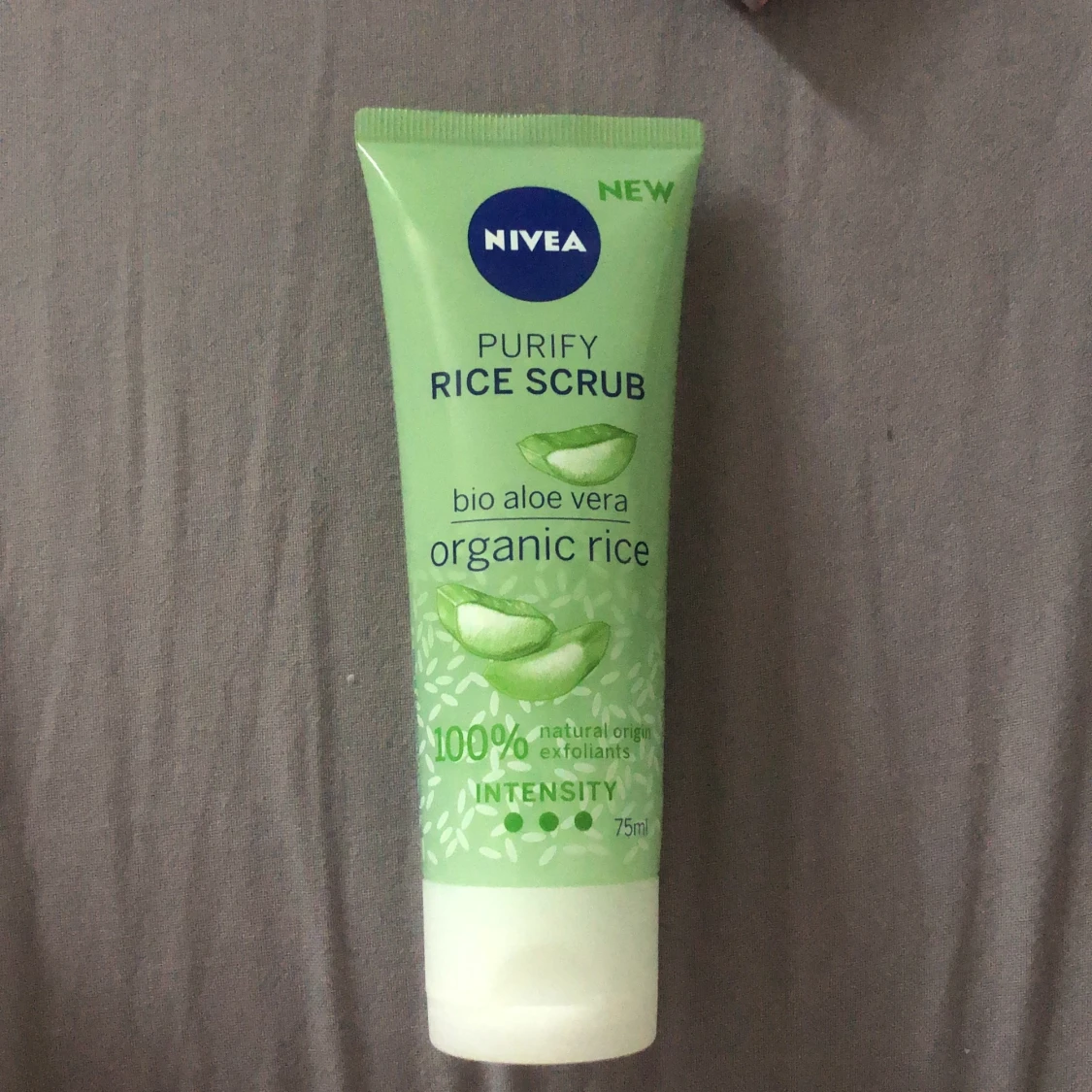 nivea purify rice scrub