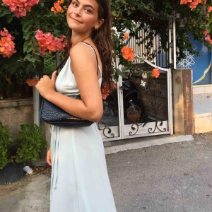  - En minttgrön sommardröm!! 🥺Superfin omlottklänning i fint skick👗🍏🌈⚡️⭐️