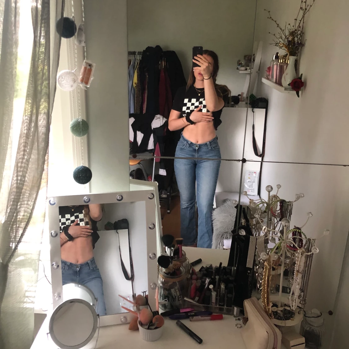 Lee bootcutjeans ljusa