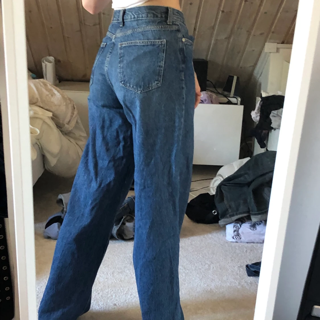 Weekday rail jeans storlek 26/32  - 90