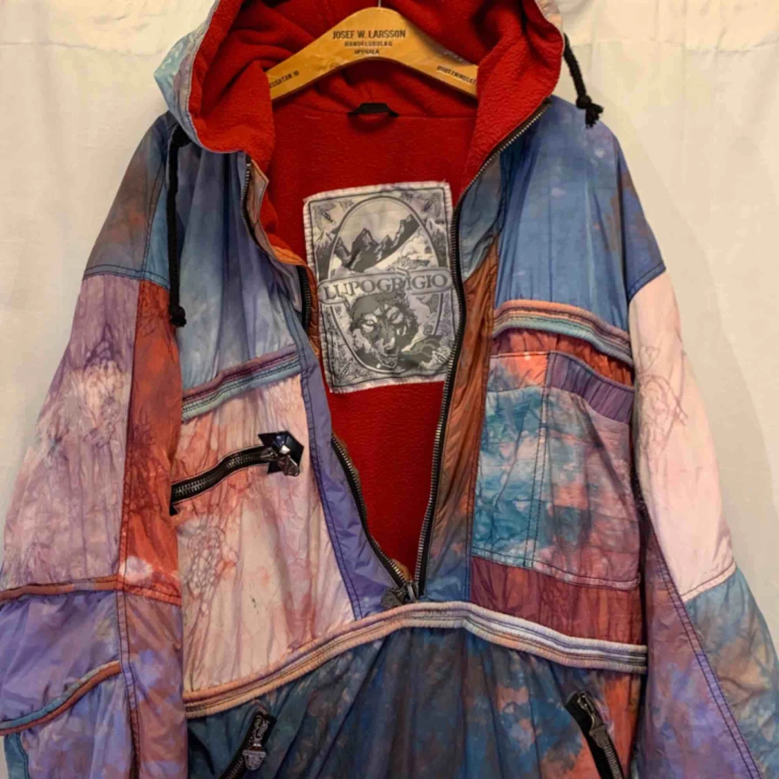 Rare vintage 80-tals lupo grigio jacka - 91