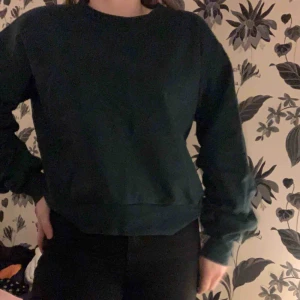  - Fin mörkgrön sweatshirt från Carlings! Ballongärmar. Knappt använd. Passar både S och M! Kan mötas upp i Växjö annars står köparen för frakten! 💖 