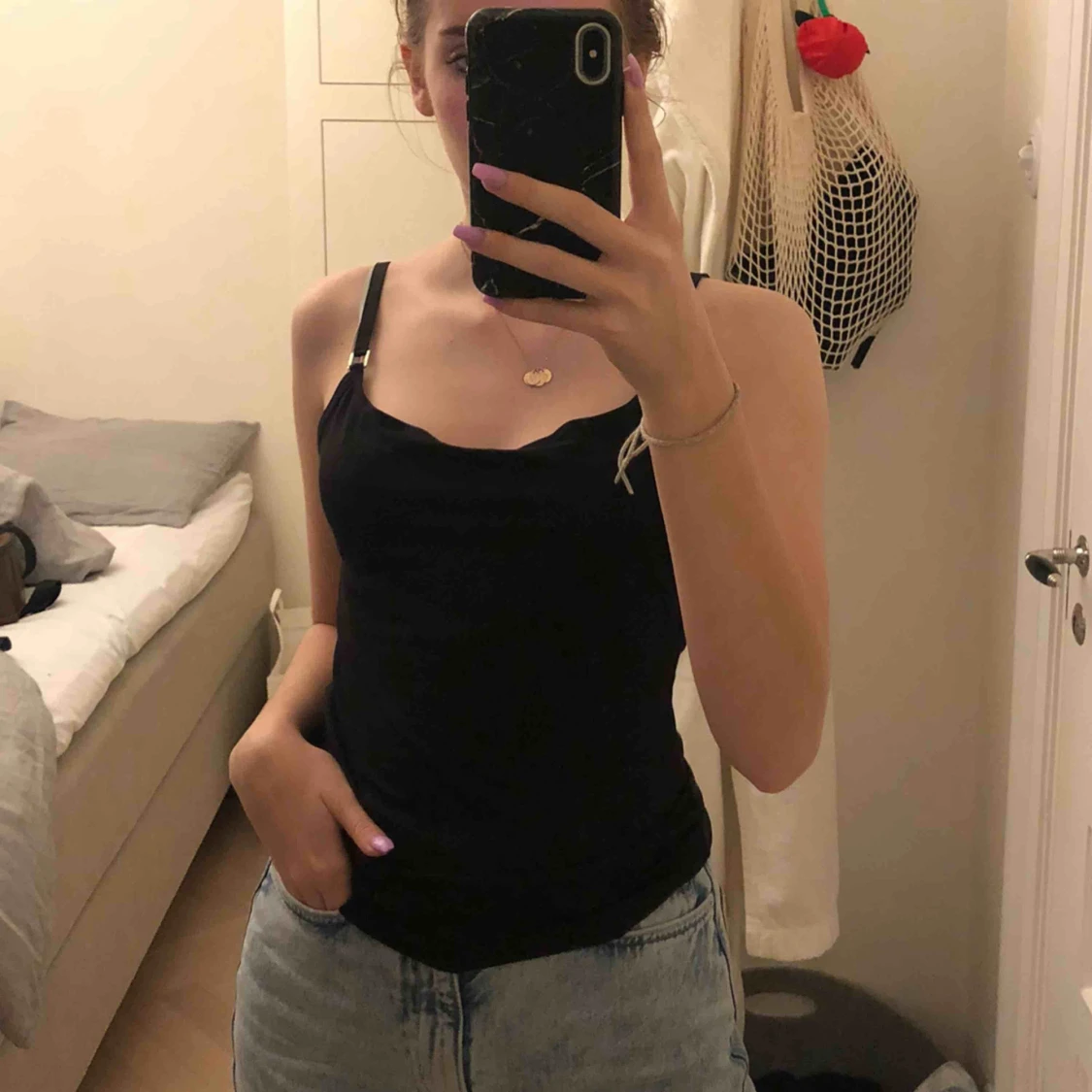 Svart Cowl Neil linne