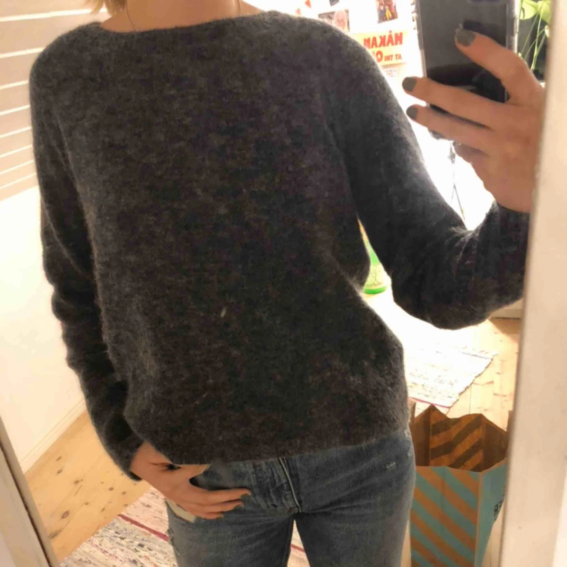 Stickad tröja - 90