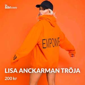 Lisa Anckarman x madlady hoodie, storlek M, oversized 
