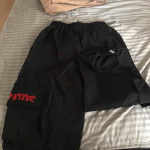  - Cargo pants.  Köpta här från plick, ingenaning vad för märke, stod ska passa 38 men jag skulle säga passa mer om du är 34-36, dessutom för korta på mig som är 1.65.  Frakt står köpare för: 88 kr  Total: 188 kr 