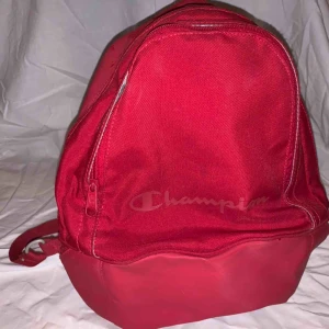  - Söt liten ryggsäck från märket champion! Rymlig trots storleken, 2 dragkedjefack och sedan 2 i dessa. 