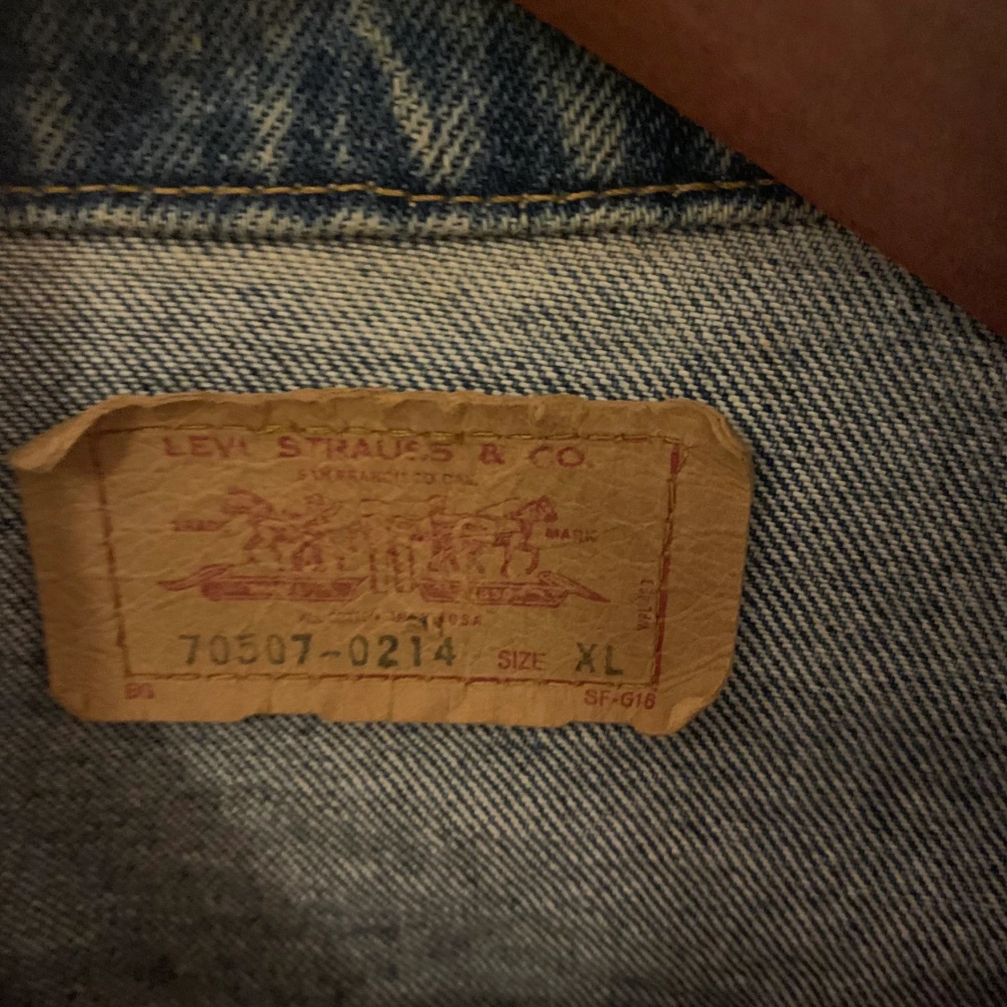 Levis Jeansjacka XL  - 90