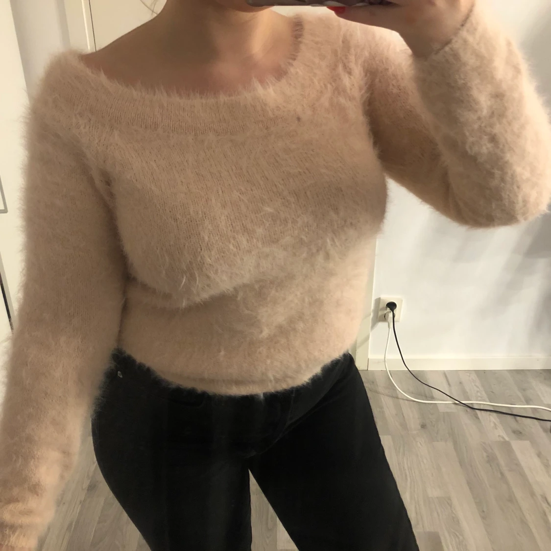 Fluffig tröja - 90
