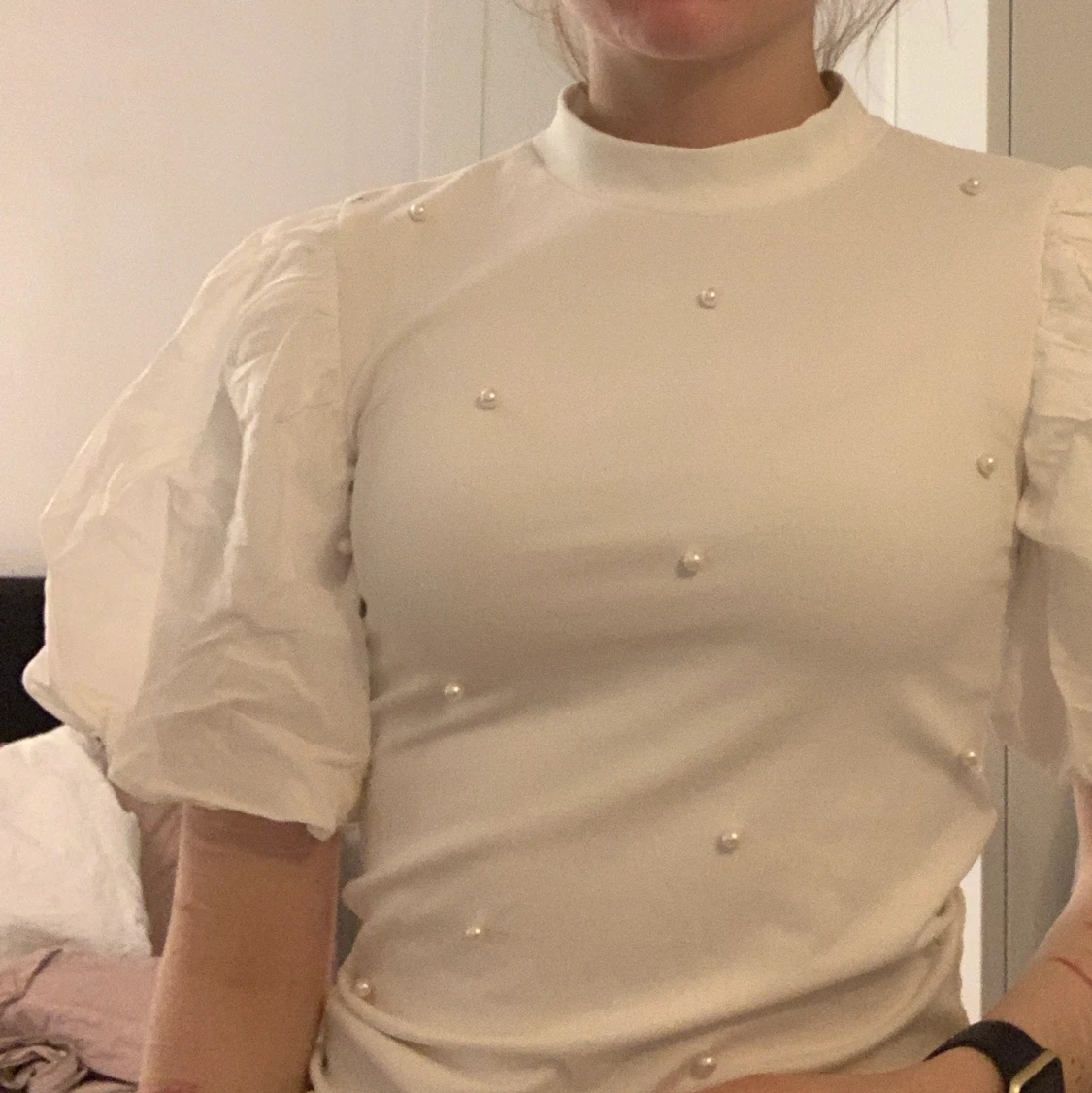 T-shirt men puffärm - 90