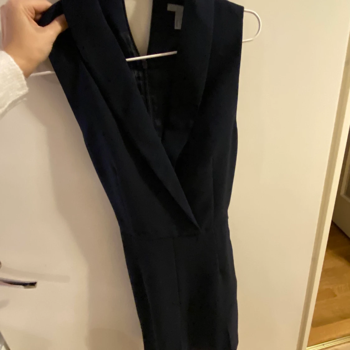 Marinblå jumpsuit