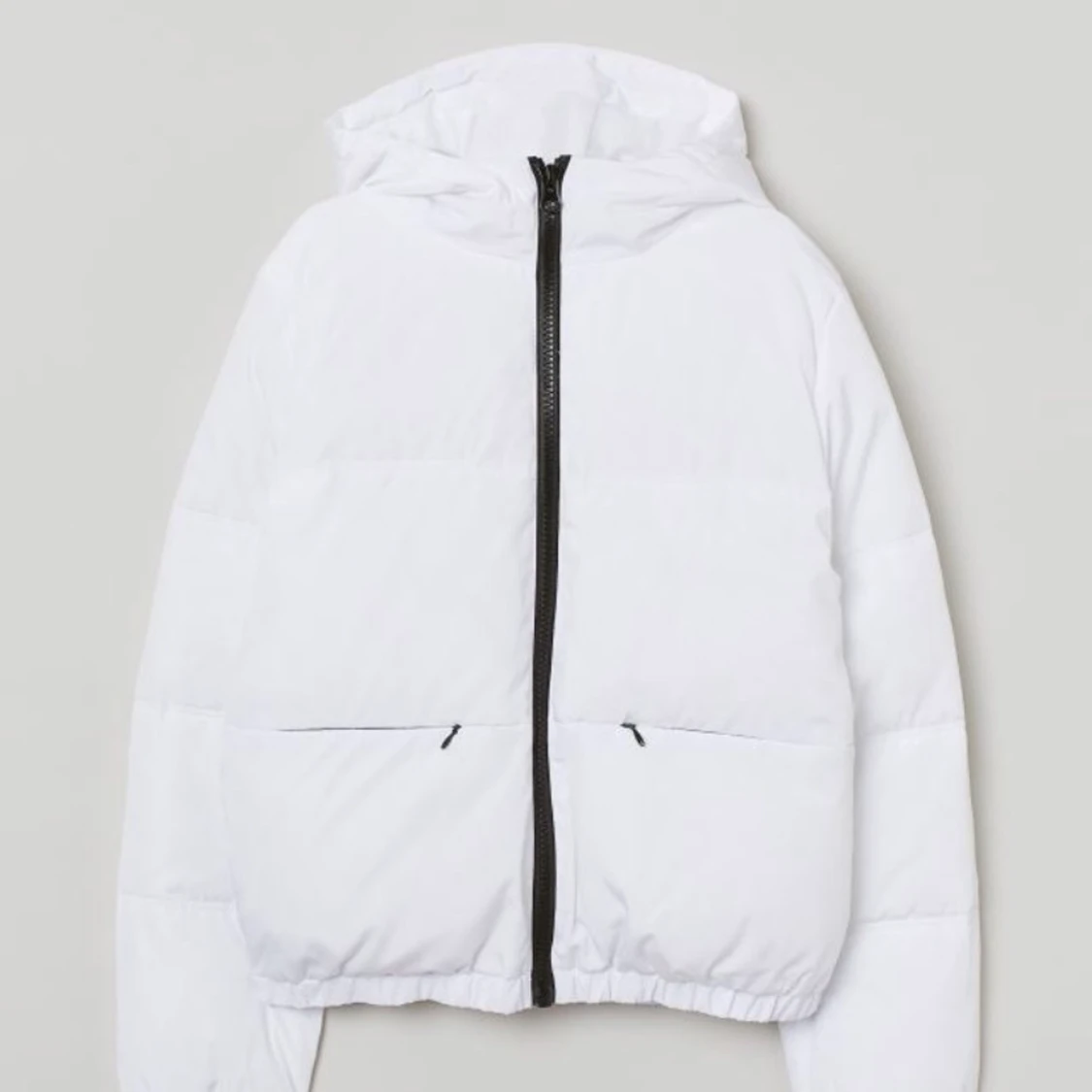 Vit pufferjacka från hm - 91