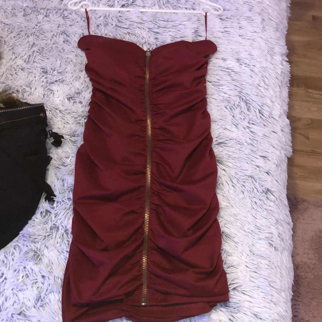 Röd klänning  - 90