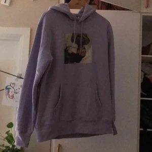 Ariana grande hoodie - Lila hoodie med Ariana grande på från h&m, kan hämtas i Stockholm eller fraktas!
