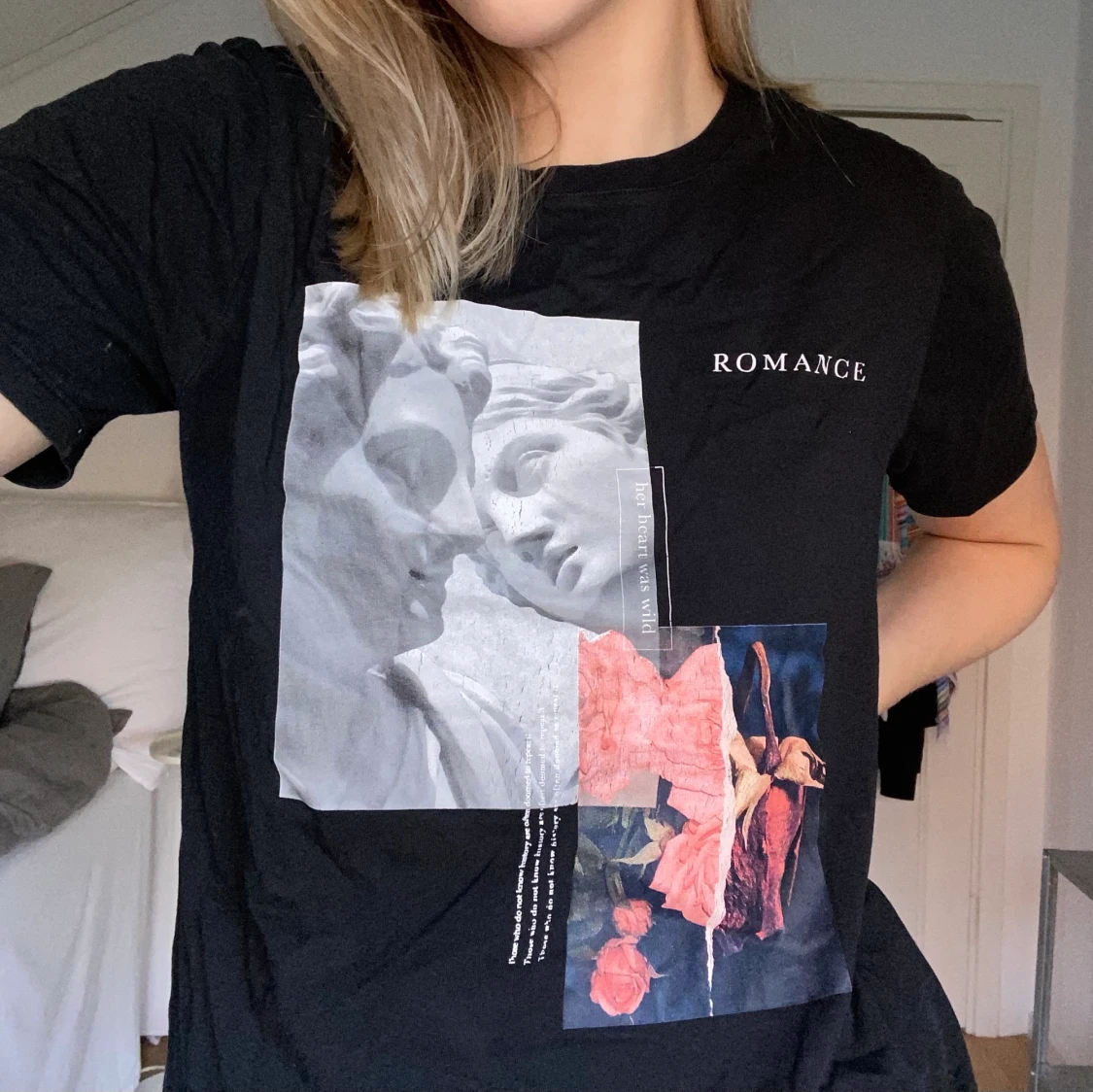 T-shirt med tryck - 90