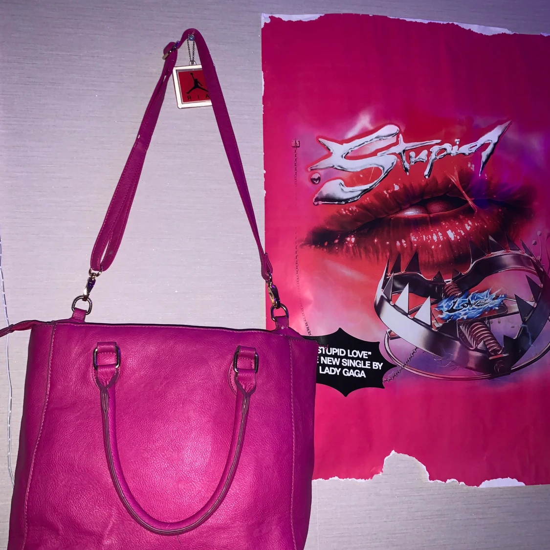 Rosa handväska - 90