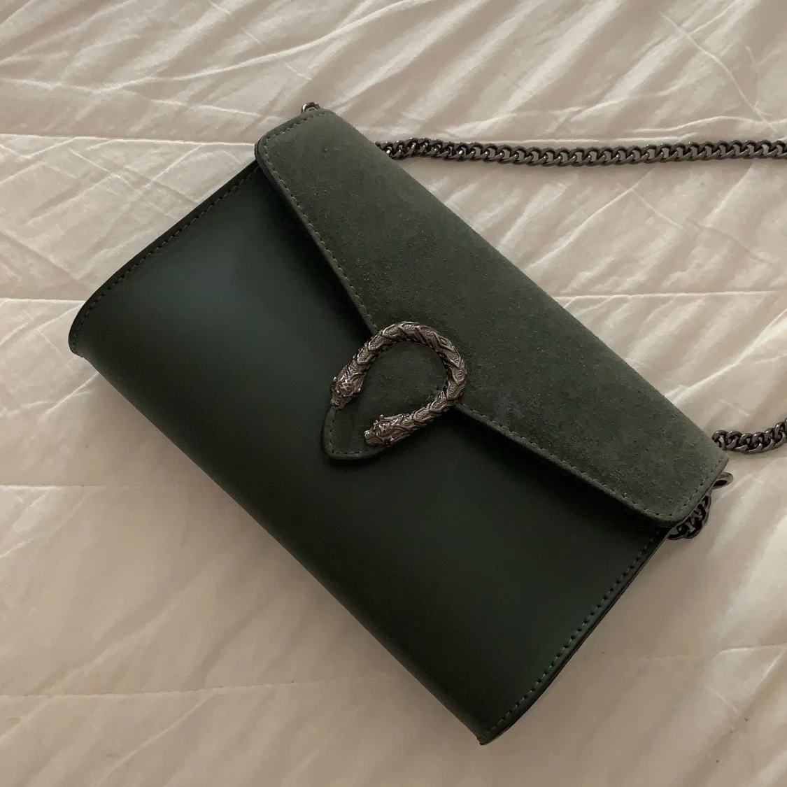 Grön väska från Italien - 90