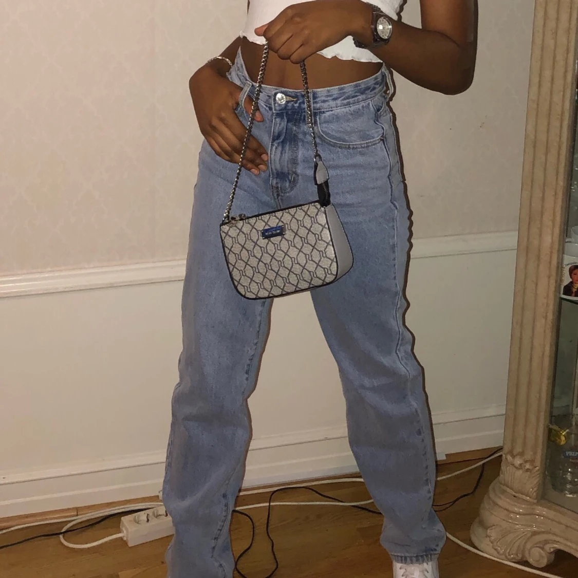 Straight leg jeans still 34