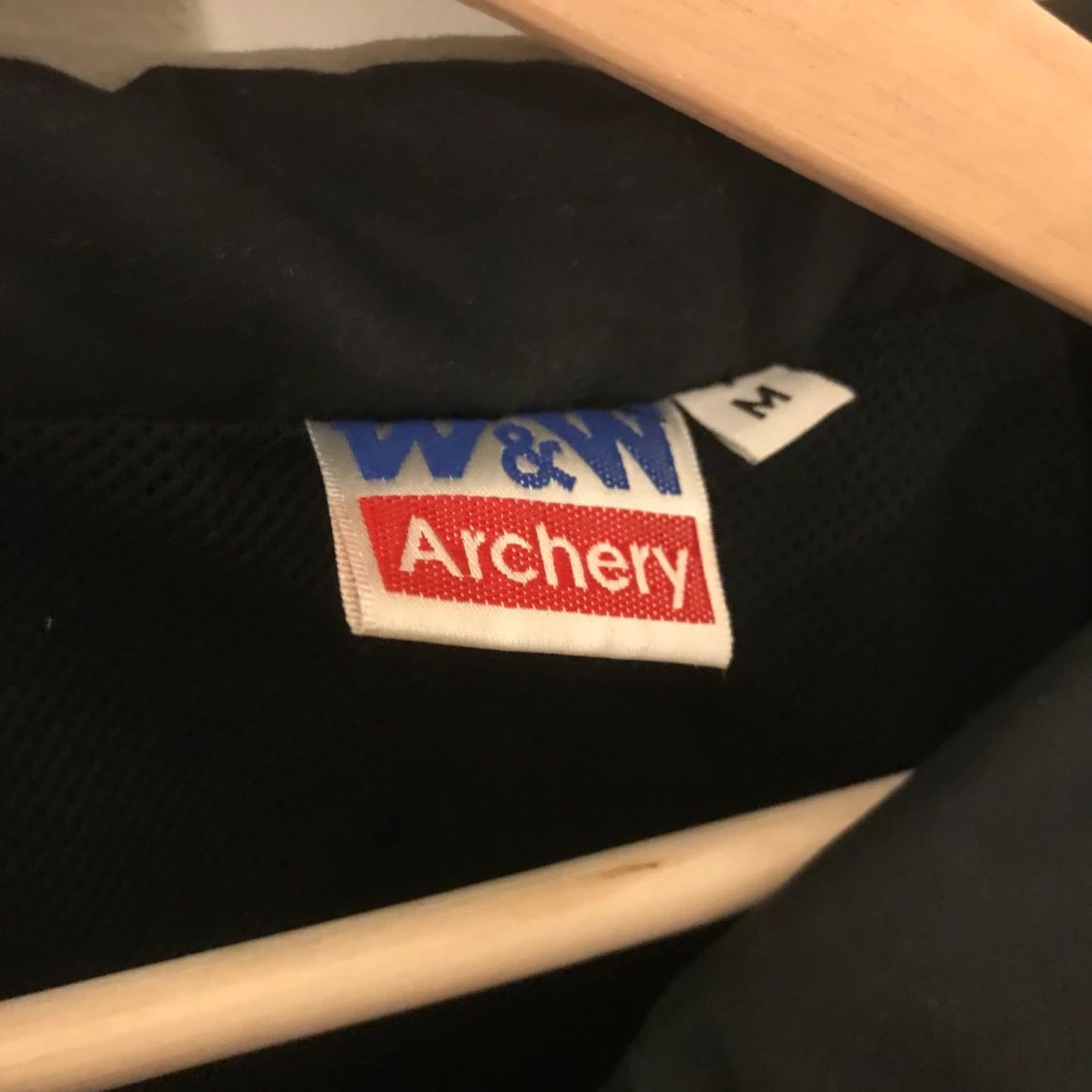 Svart windbreaker  - 91