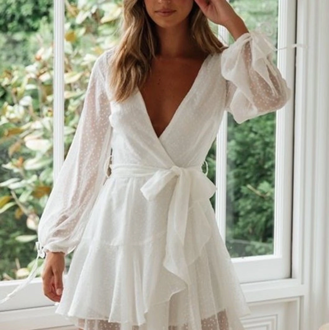 Dennis maglic / dm retro vit klänning - 91