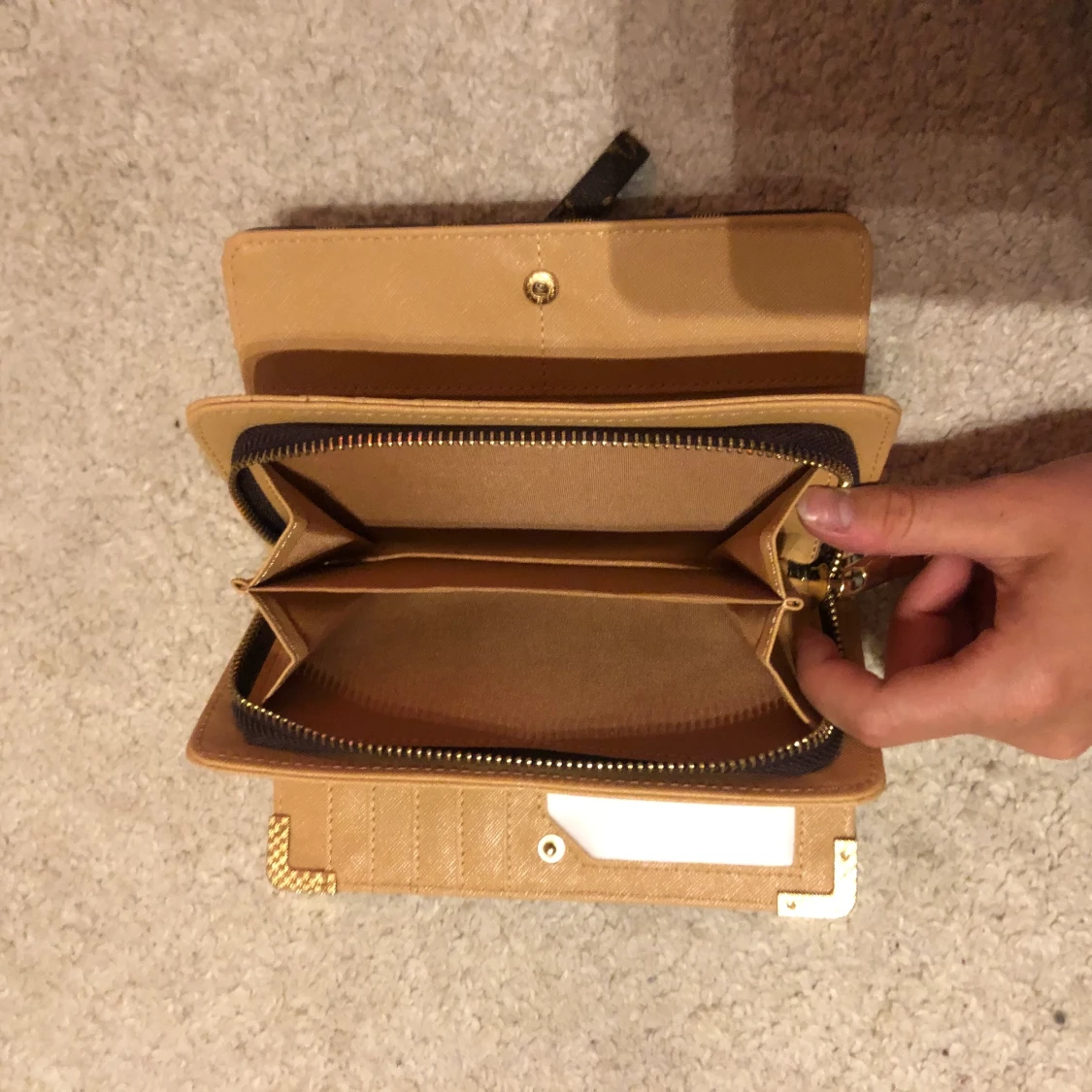 Plånbok med fint mönster  - 91