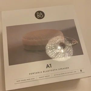 Unwrapped new B&O speaker A1 with cover - Unwanted gifts - nypris 2700 + 200