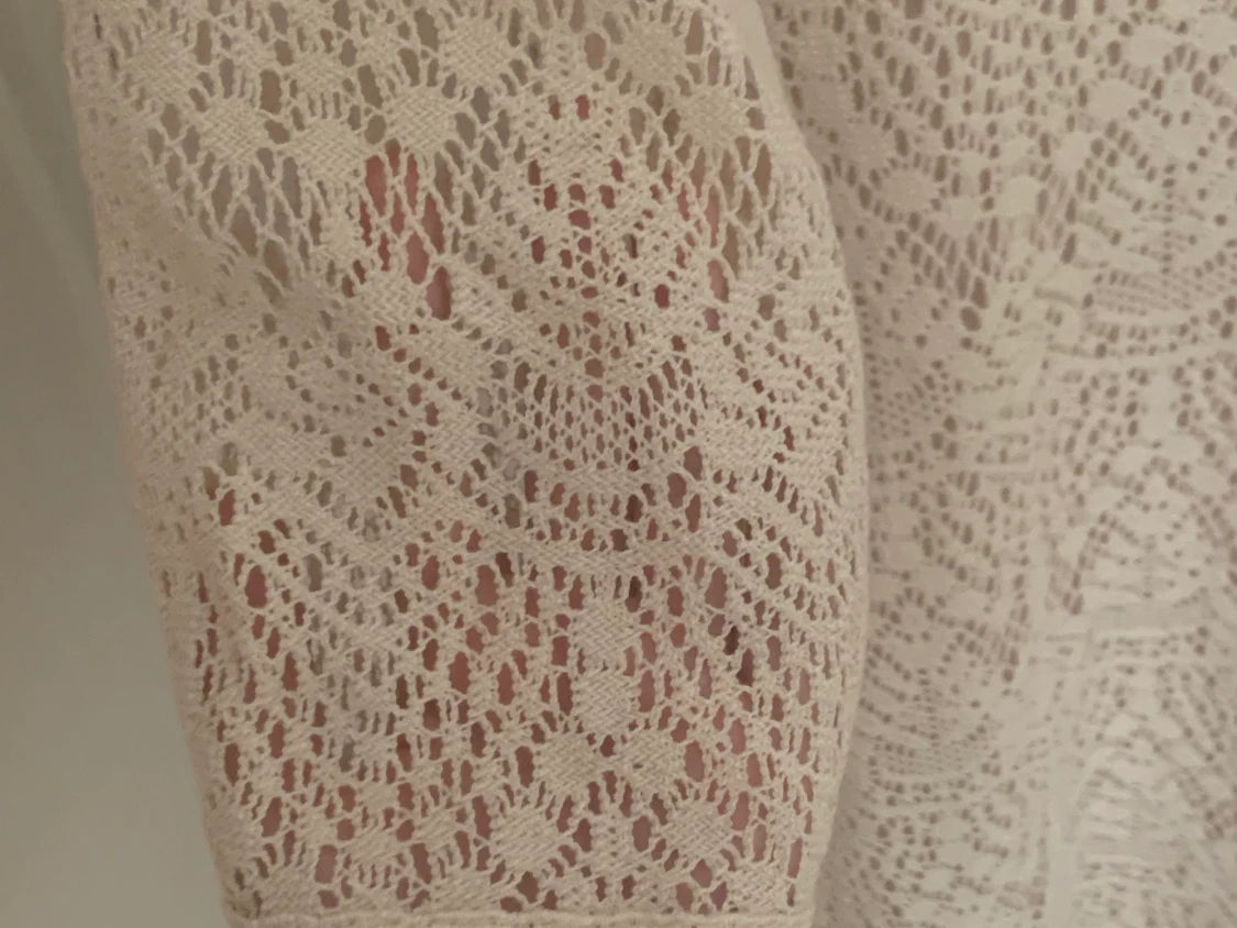 Beige Vintage Klänning - 91