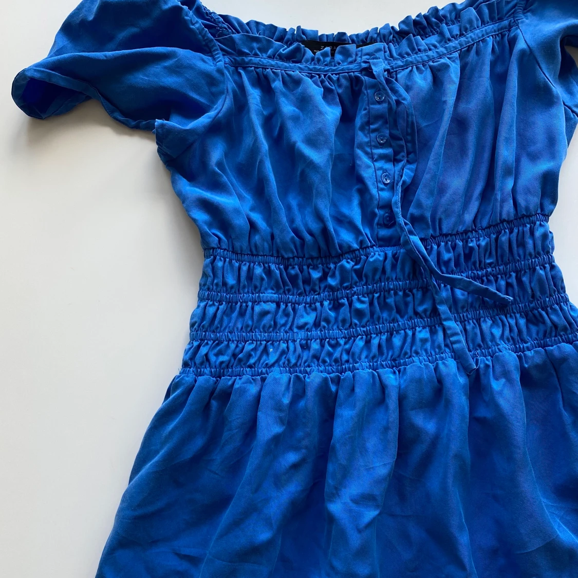 Blå klänning  - 90