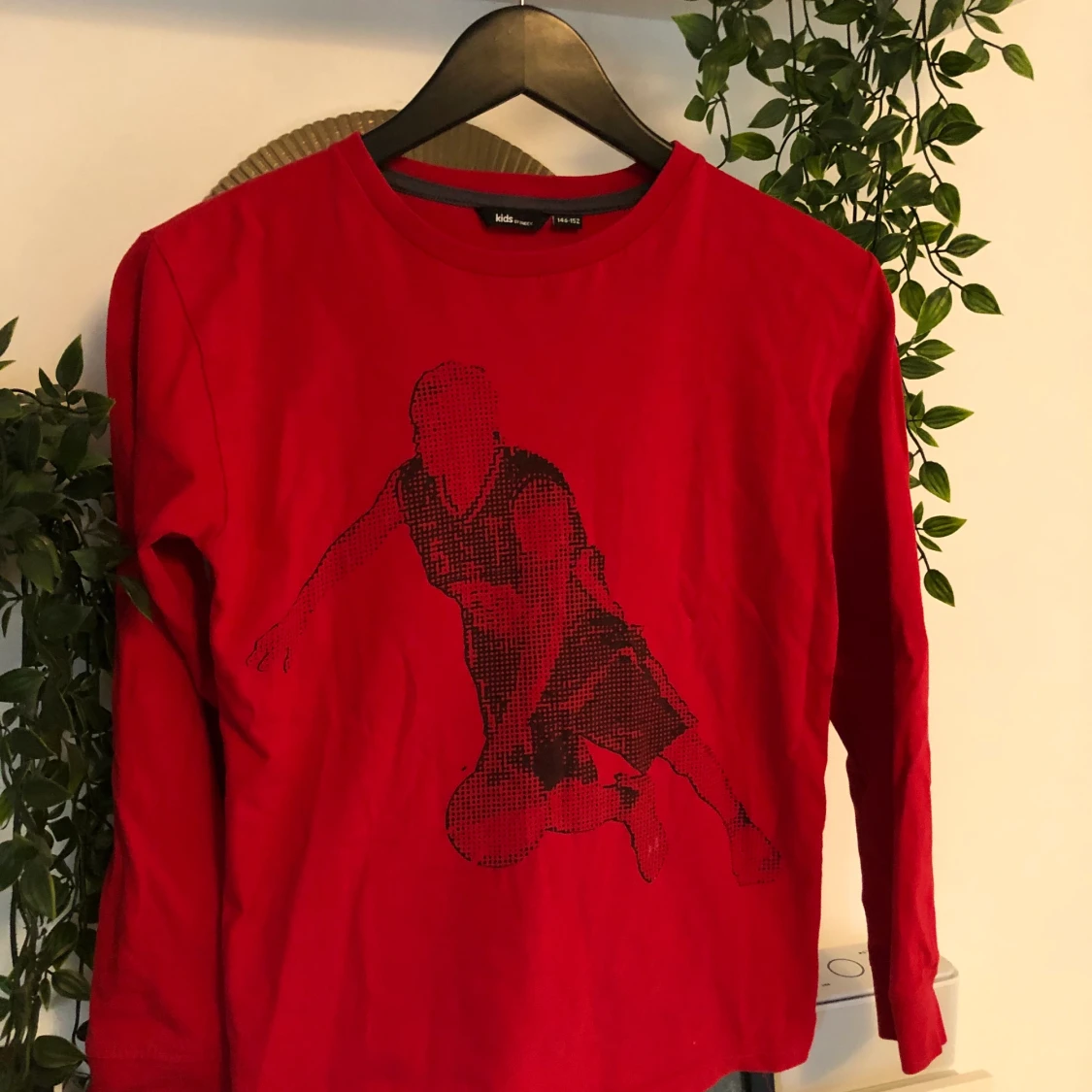 Långärmad T-shirt me tryck  - 90