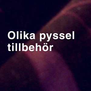 Pyssel - Jag har bla pärlor i många olika modeller och storlekar,olika målar fäger,t.ex akryl mm. Även olika garn och målarböker för vuxna.Skicka privat för mera bilder och skriv gärna om ni söker något så diskuterar vi priser.