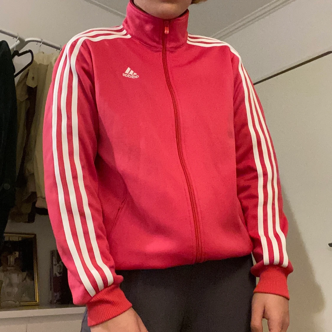 Rosa tröja fr Adidas