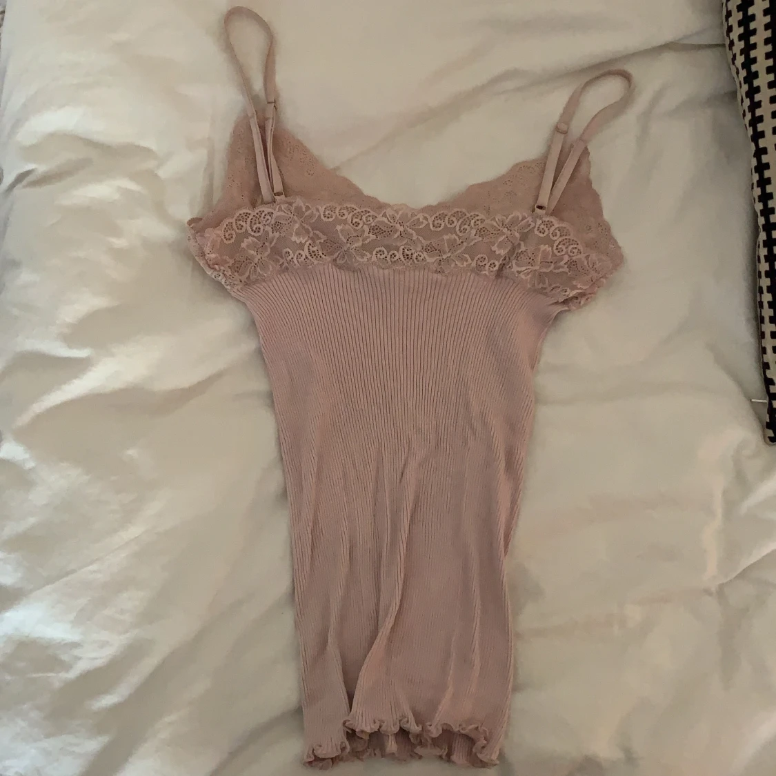 Rosa linne spets rosemunde - 91