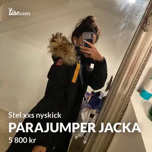 Säljer min sjukt snygga parajumper jacka i modellen long bear. Den är som ny och har andvänts väldigt sällan därav i helt fräsh och i nyttskick. Storleken xxs men passar verkligen även xs o s skulle jag säga.  KONTAKTA VID INTRESSE! 