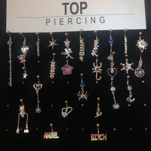 NYA PRISER!!! Navelpiercing  - Navelpiercing i titan och i kirurgiskt stål!!! NYA PRISER. Kirurgiskt stål 1 för 45kr !!!! 