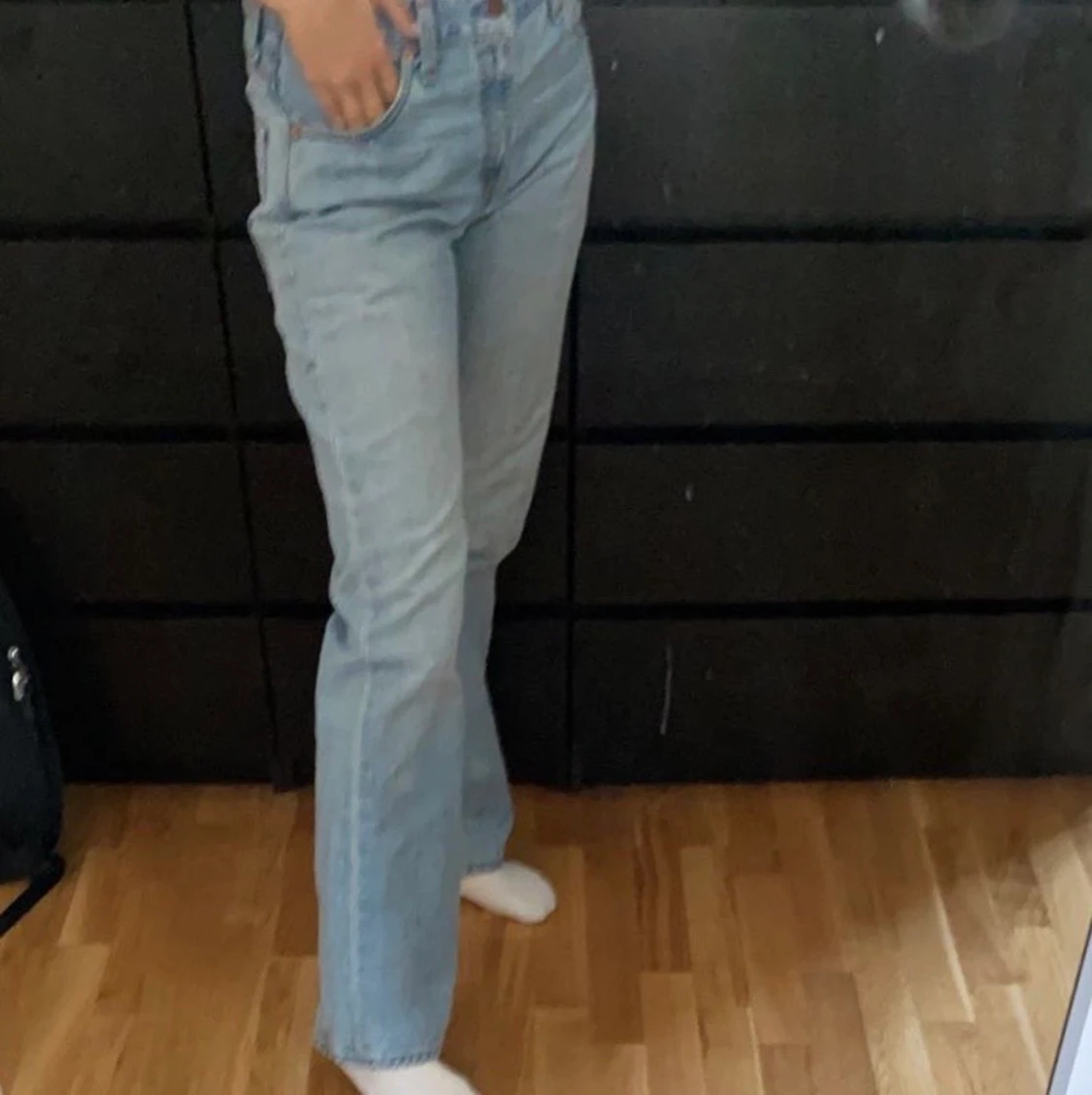 Ljusblåa Levis jeans  - 90