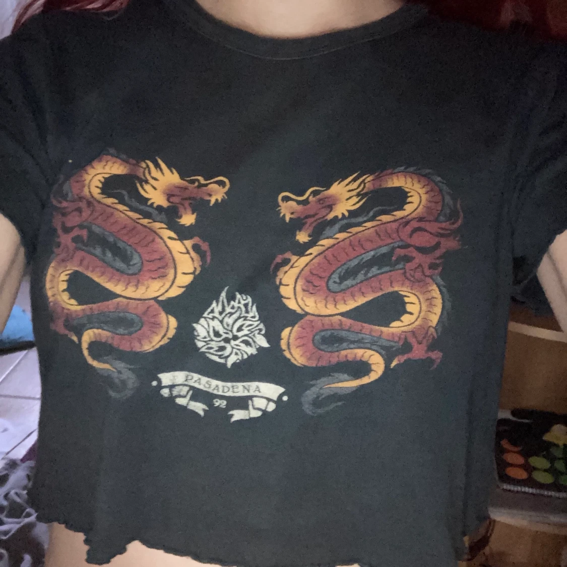 Topp med drakar  - 90