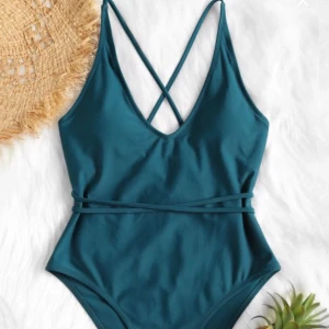 Zaful baddräkt  - En jättefin baddräkt från zaful som tyvärr inte kommit till användning. Endast testad så den är helt ny! Den är aningens färgstarkare i verkligheten så hör gärna av dig om du vill ha fler bilder eller köpa! Kan antingen mötas upp i Göteborg eller så står du för frakten