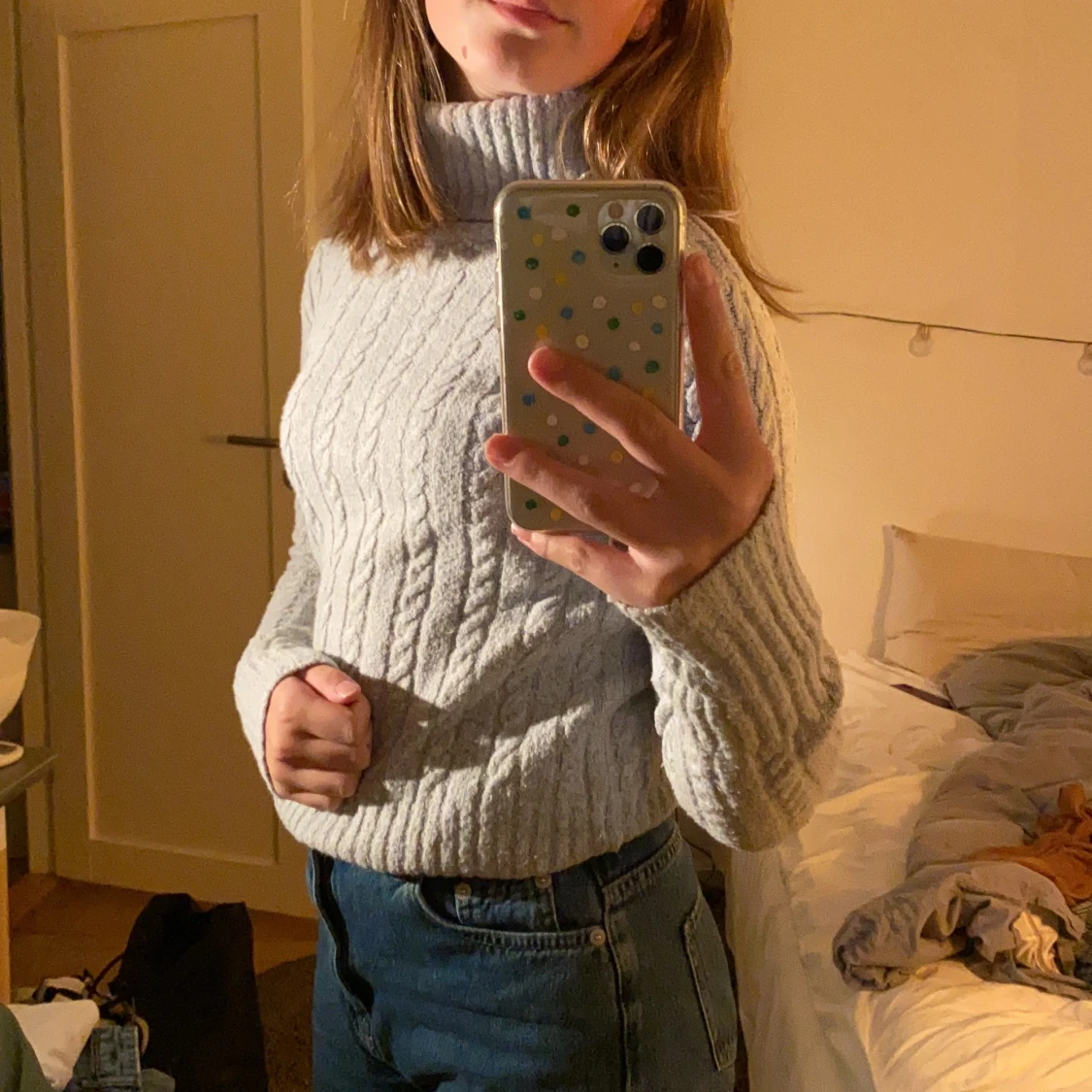 Stickad tröja  - 90