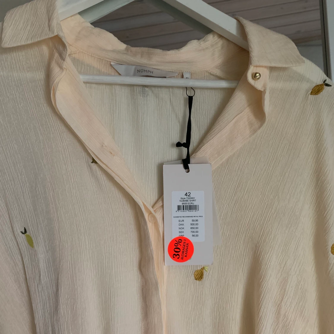 Super snygg skjort/blus  - 91