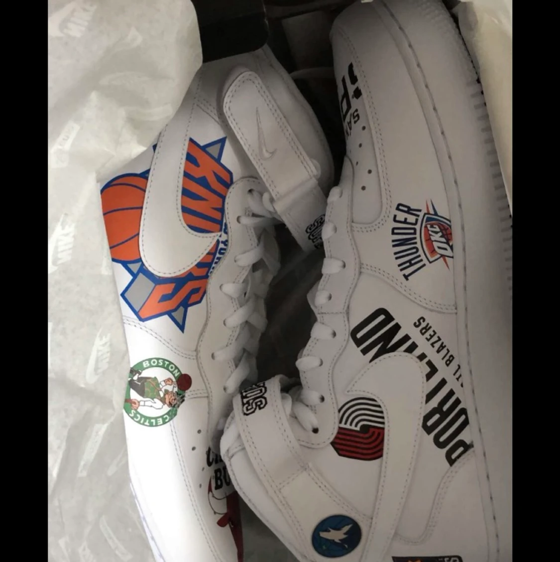 Nike x Supreme x NBA air force 1