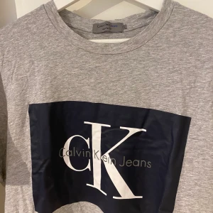 Calvin Klein t-shirt - T-shirt från herravdelningen så den sitter oversized på mig! Använd 1 gång. Frakt tillkommer. 