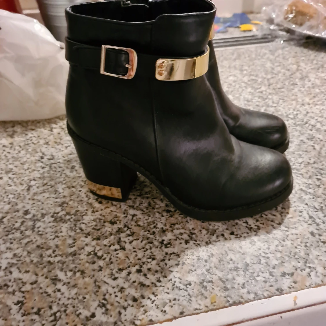 Högklackade boots  - 90