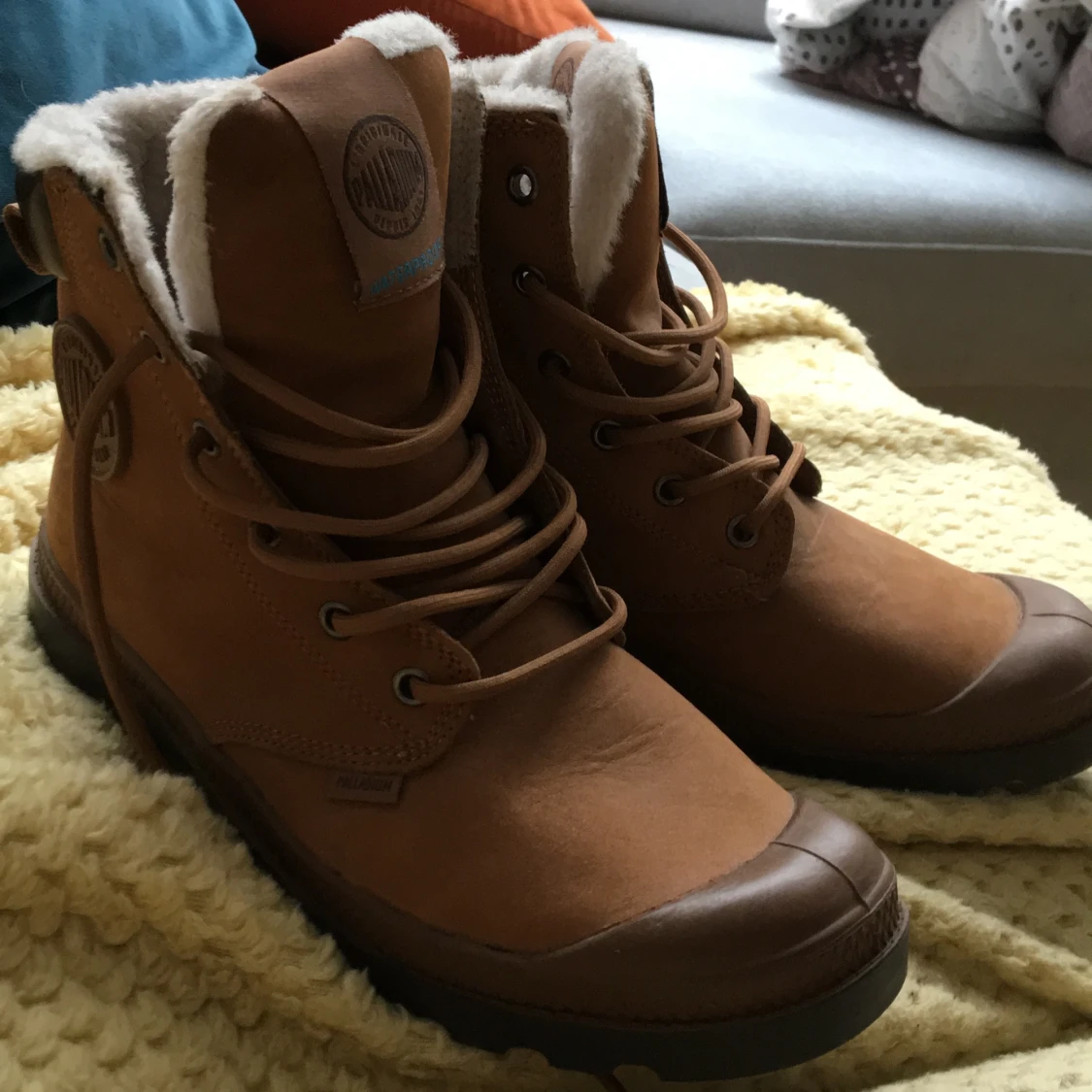 Original Palladium  stövlar - 91