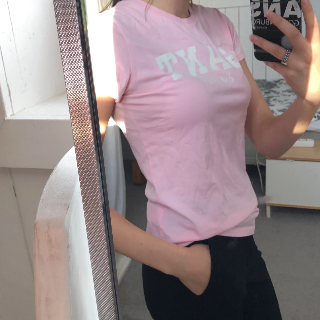 Rosa gant tshirt - 90