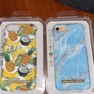 Ideal of Sweden Iphone 8/7/6 - Den blåa är oöppnad, 150kr. Gula lite använd 100kr. Grön är använd men inga tecken på. 100kr