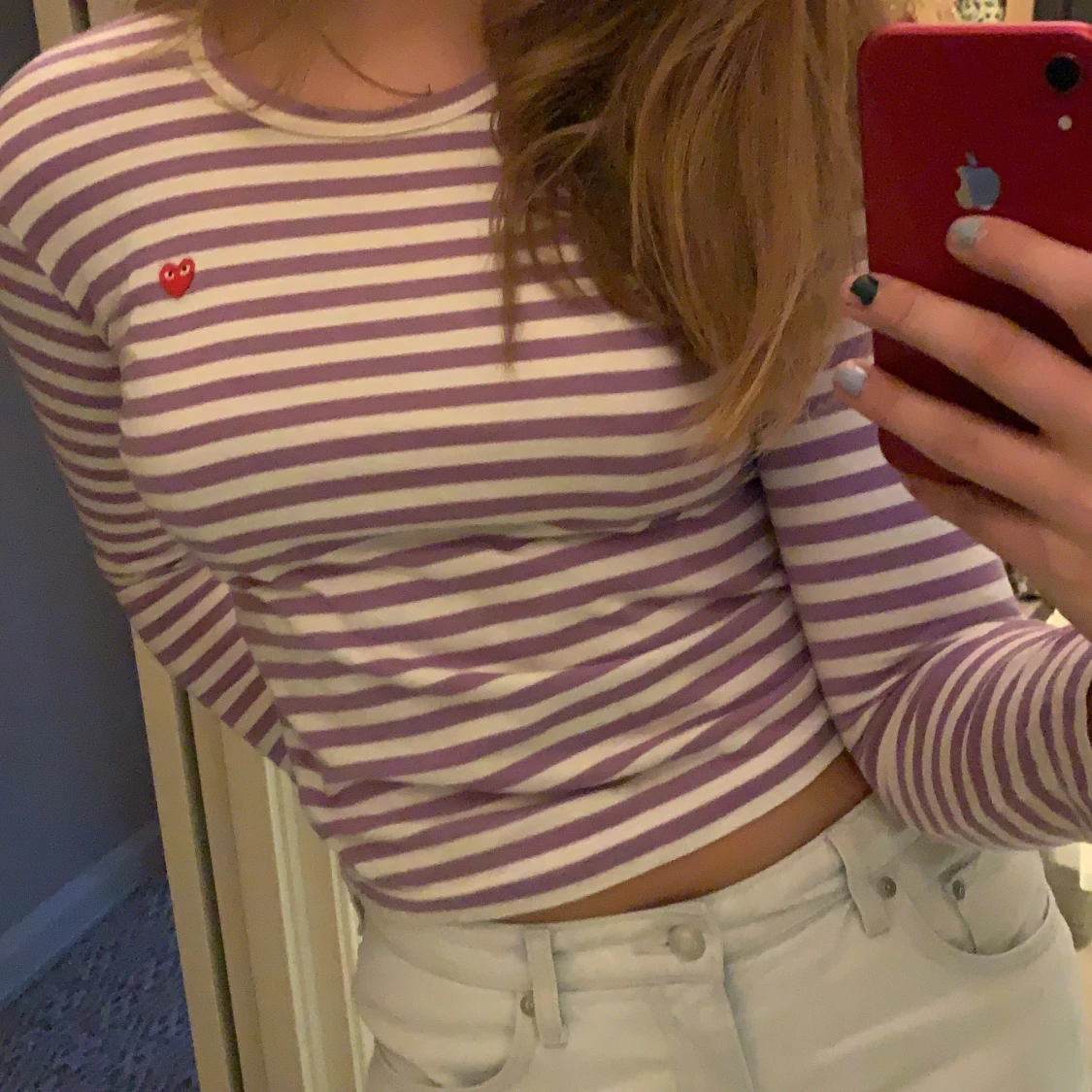 Långärmad tröja från CDG  - 90