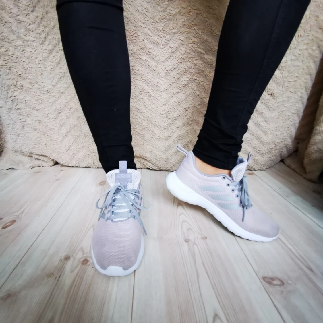 Adidas cloudfoam, rosa-grå strl 36,5 - 91